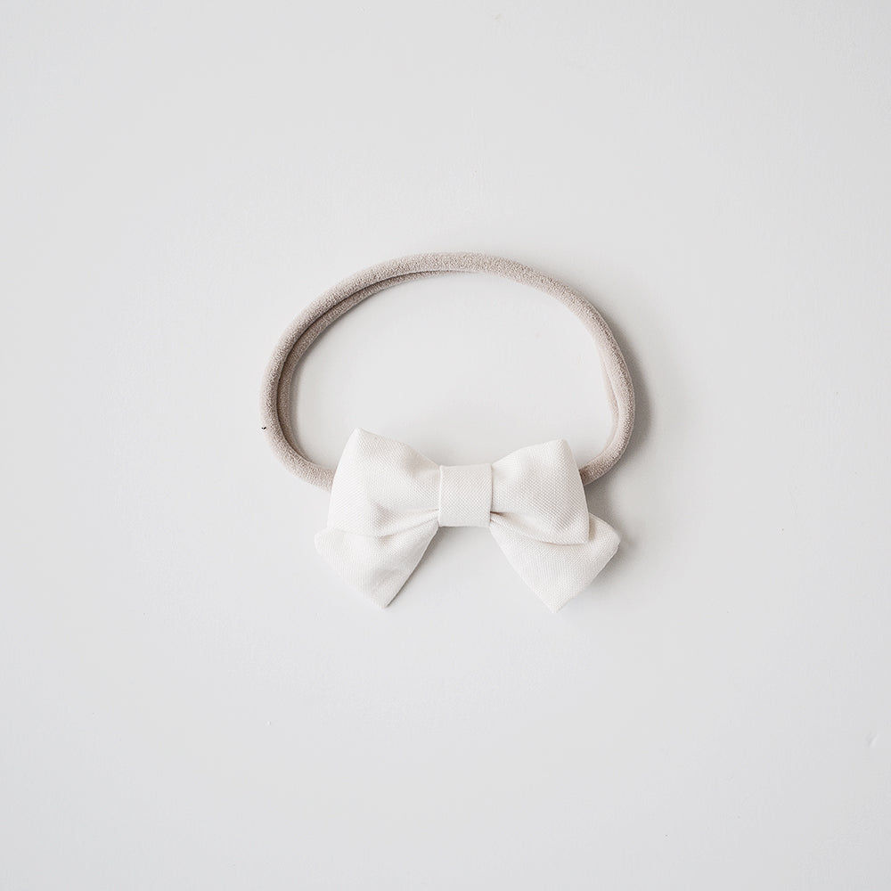 Ecru | Petite Sailor Bow