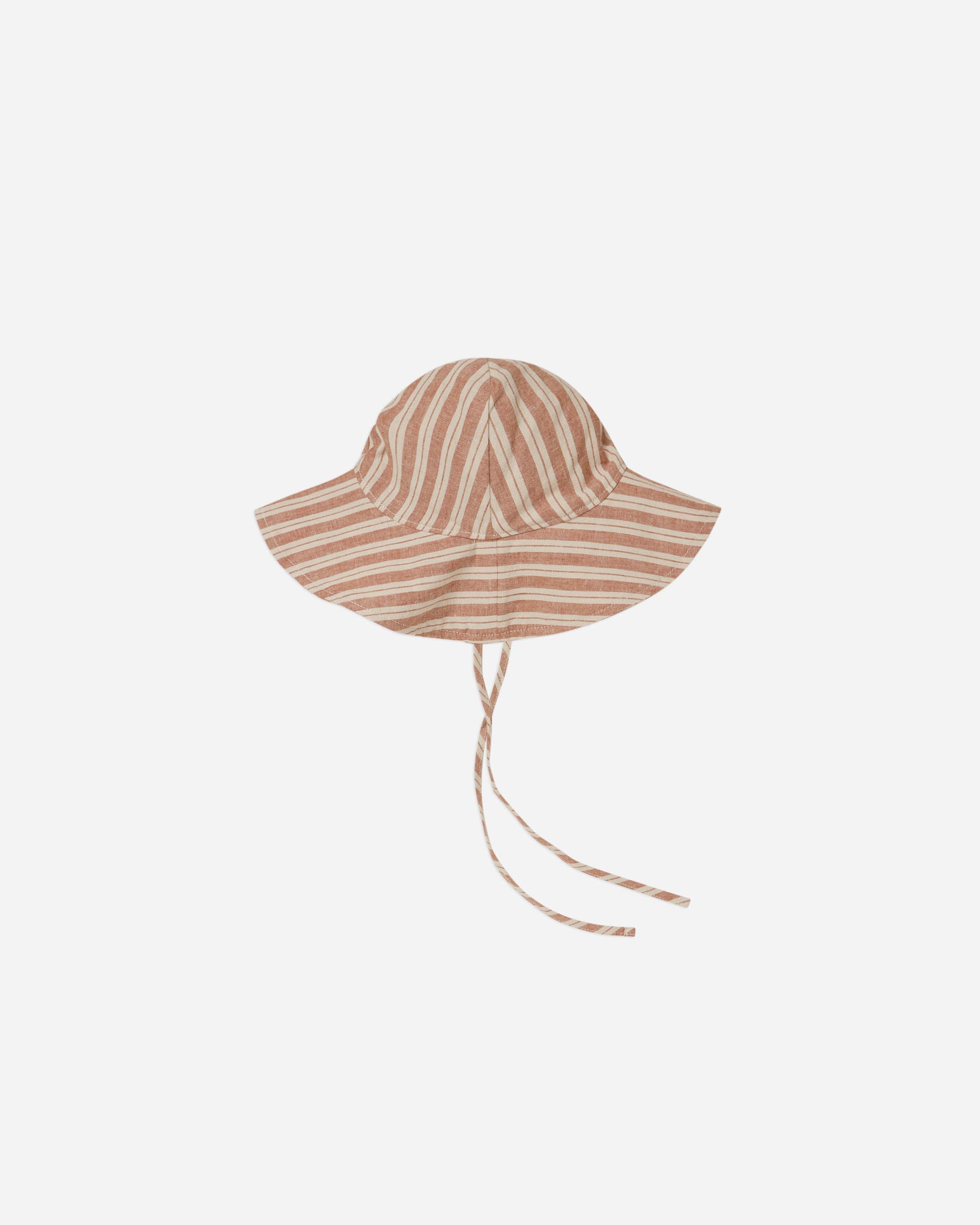 floppy sun hat | stone stripe - LAST ONE 6-12M