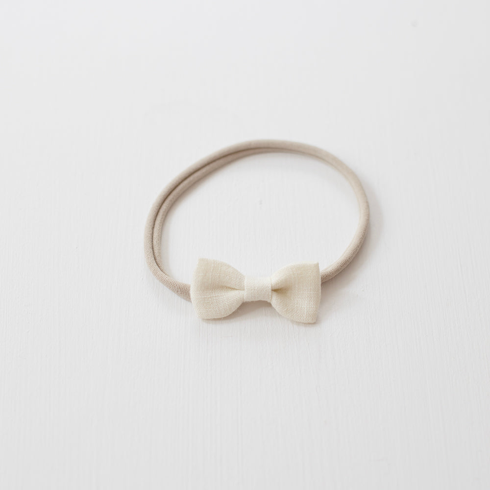 Ivory | Mini Bow