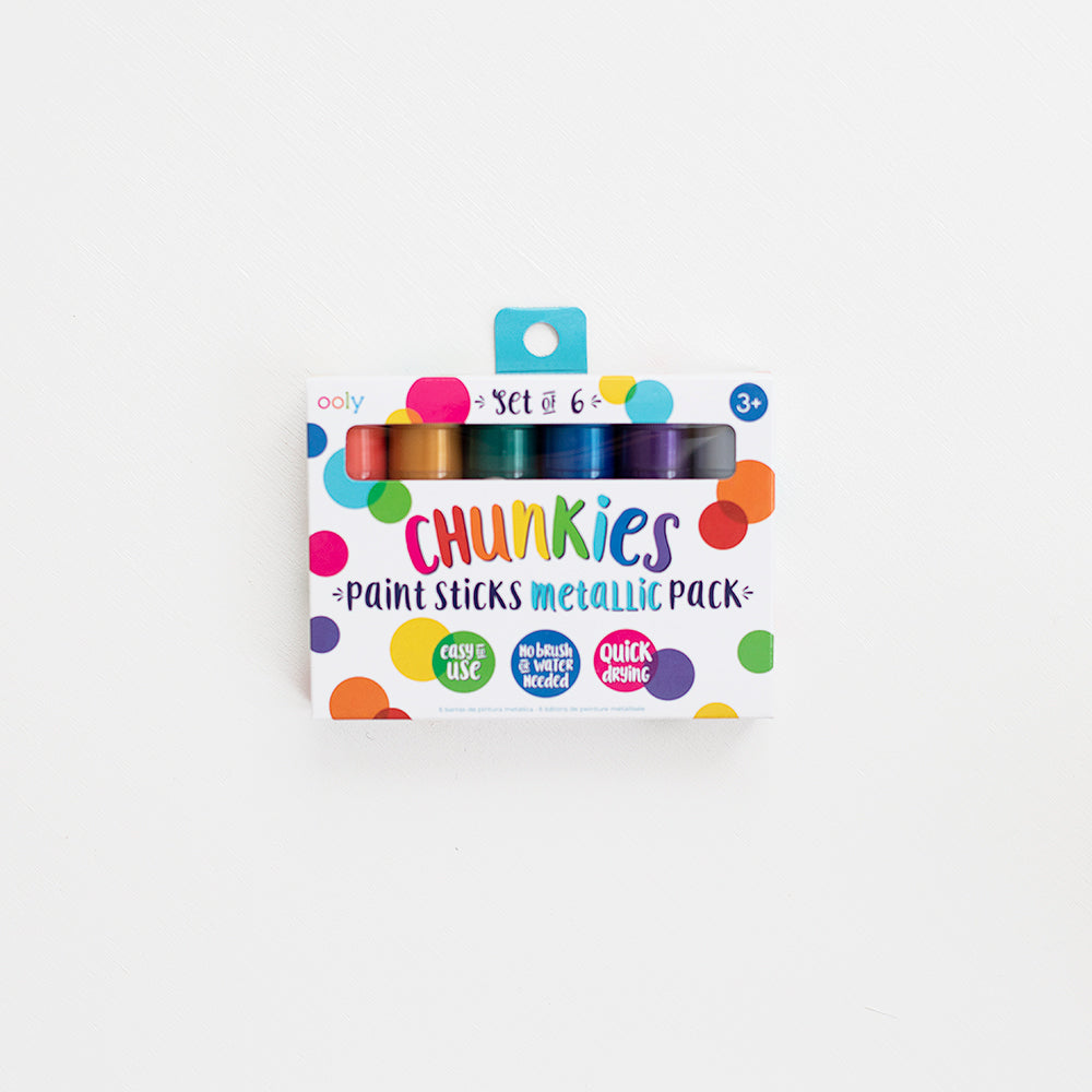 Ooly Chunkies Paint Sticks - Pastel - Set of 6