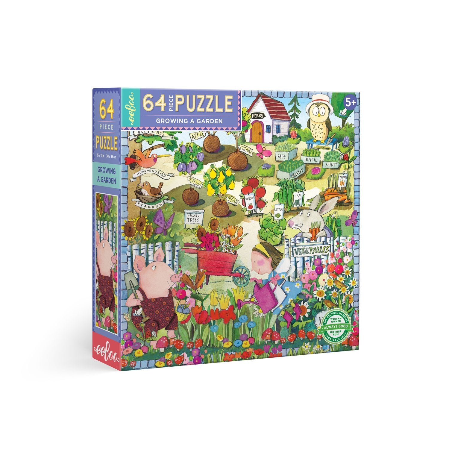 Growing A Garden 64 Piece Puzzle