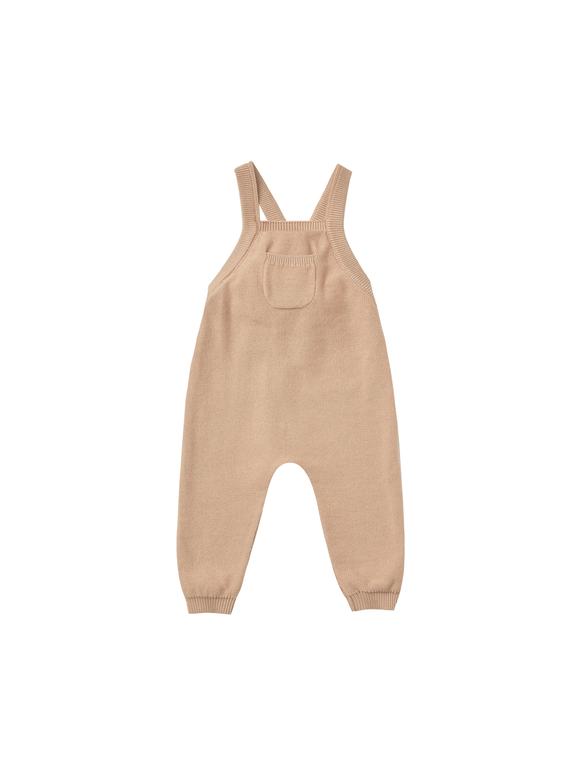 KNIT OVERALL | BLUSH - LAST ONE 2/3Y