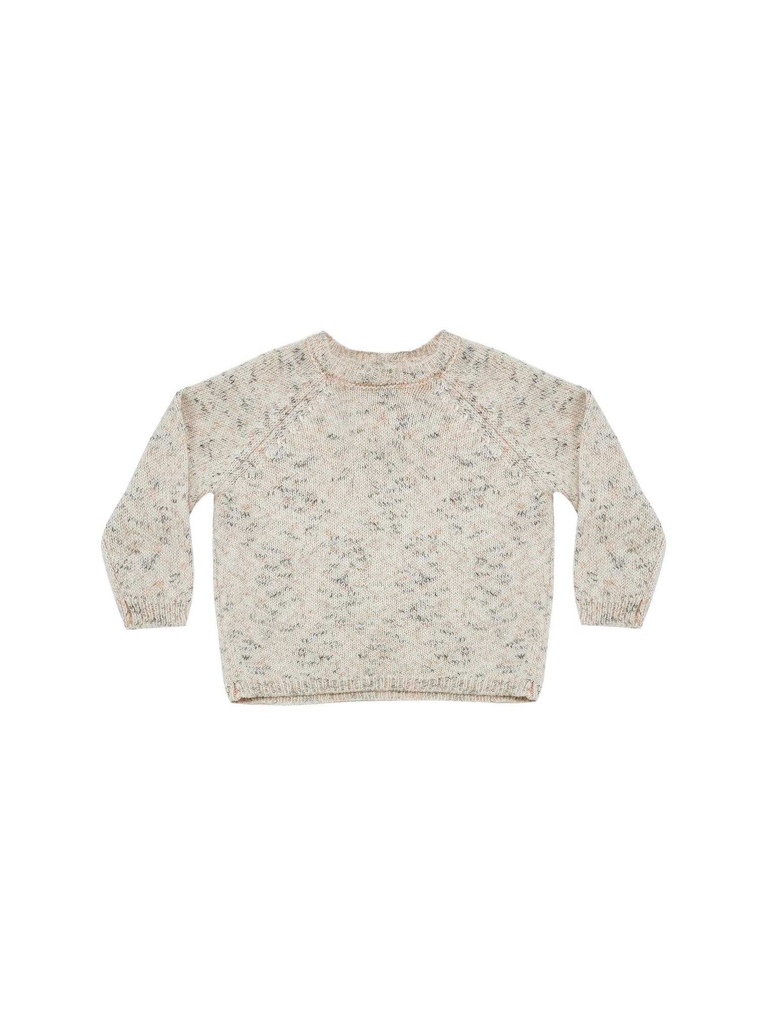 SPECKLED KNIT SWEATER | NATURAL