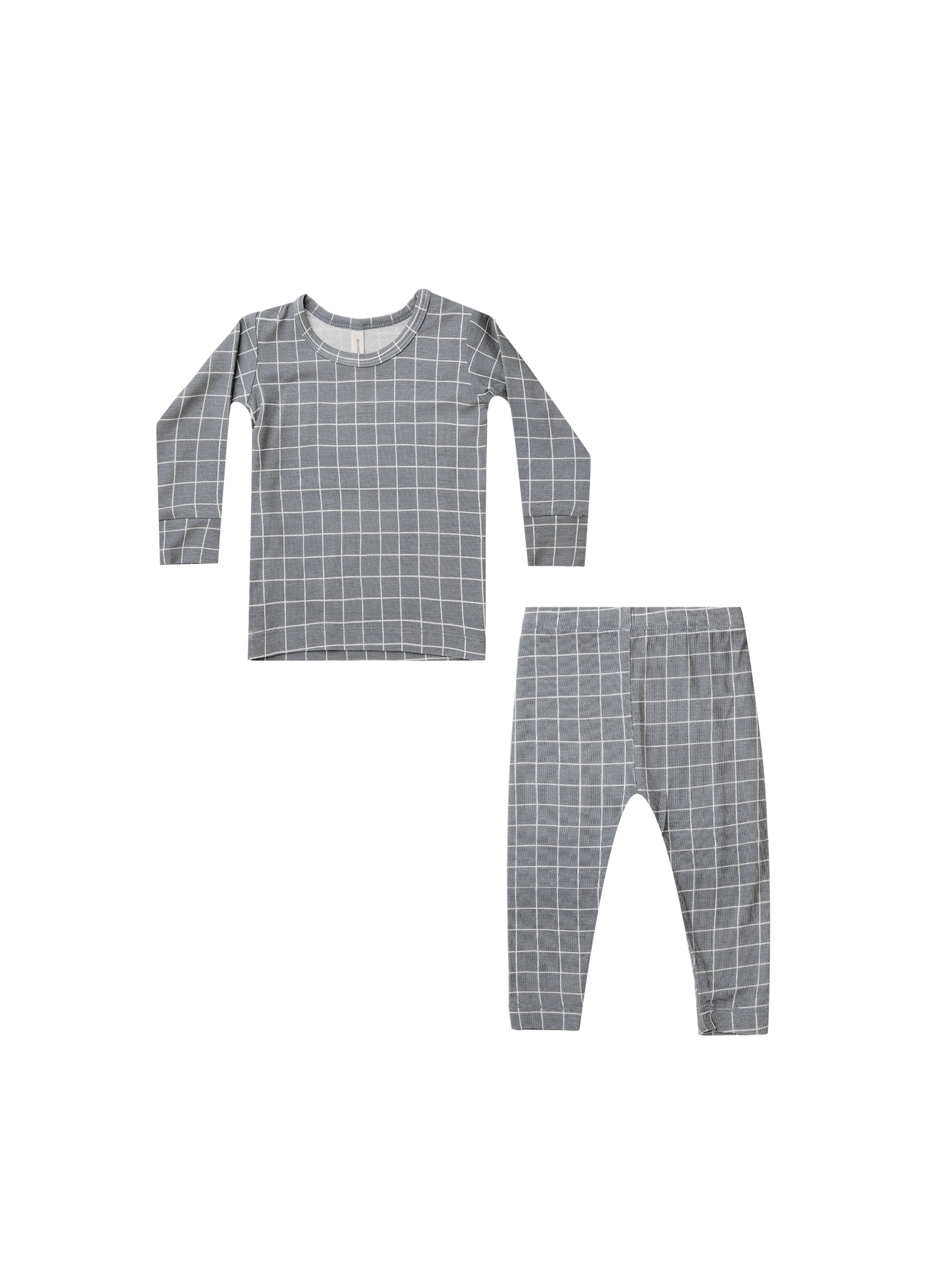 Bamboo Pajama Set | Grid - LAST 0/3M & 12/18M