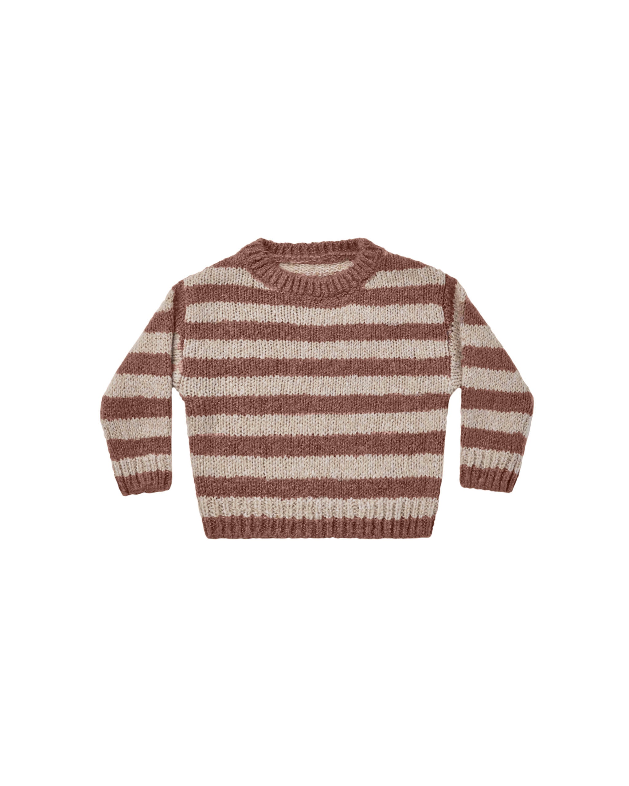 aspen sweater | mocha stripe