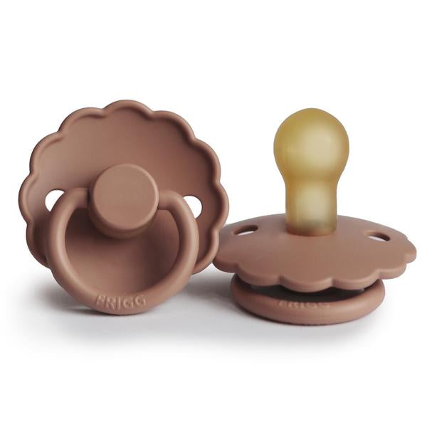 FRIGG Daisy Natural Rubber Pacifier (Rose Gold)