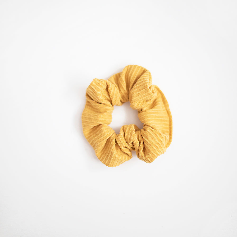 Scrunchie | Mustard Ribbed