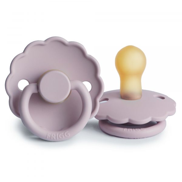 FRIGG NATURAL RUBBER PACIFIER | SOFT LILAC