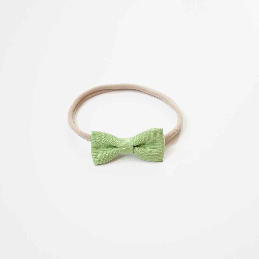 Tarragon Green | Mini Bow