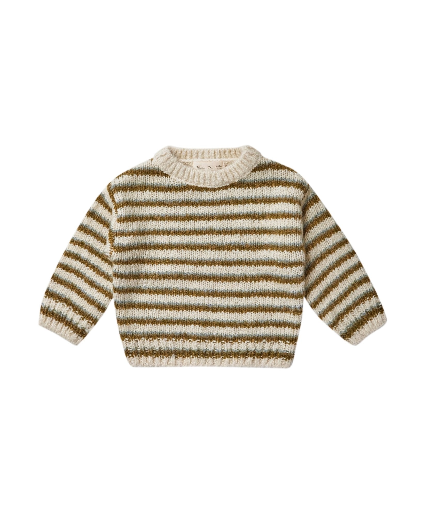 Aspen Sweater || Chartreuse Stripe
