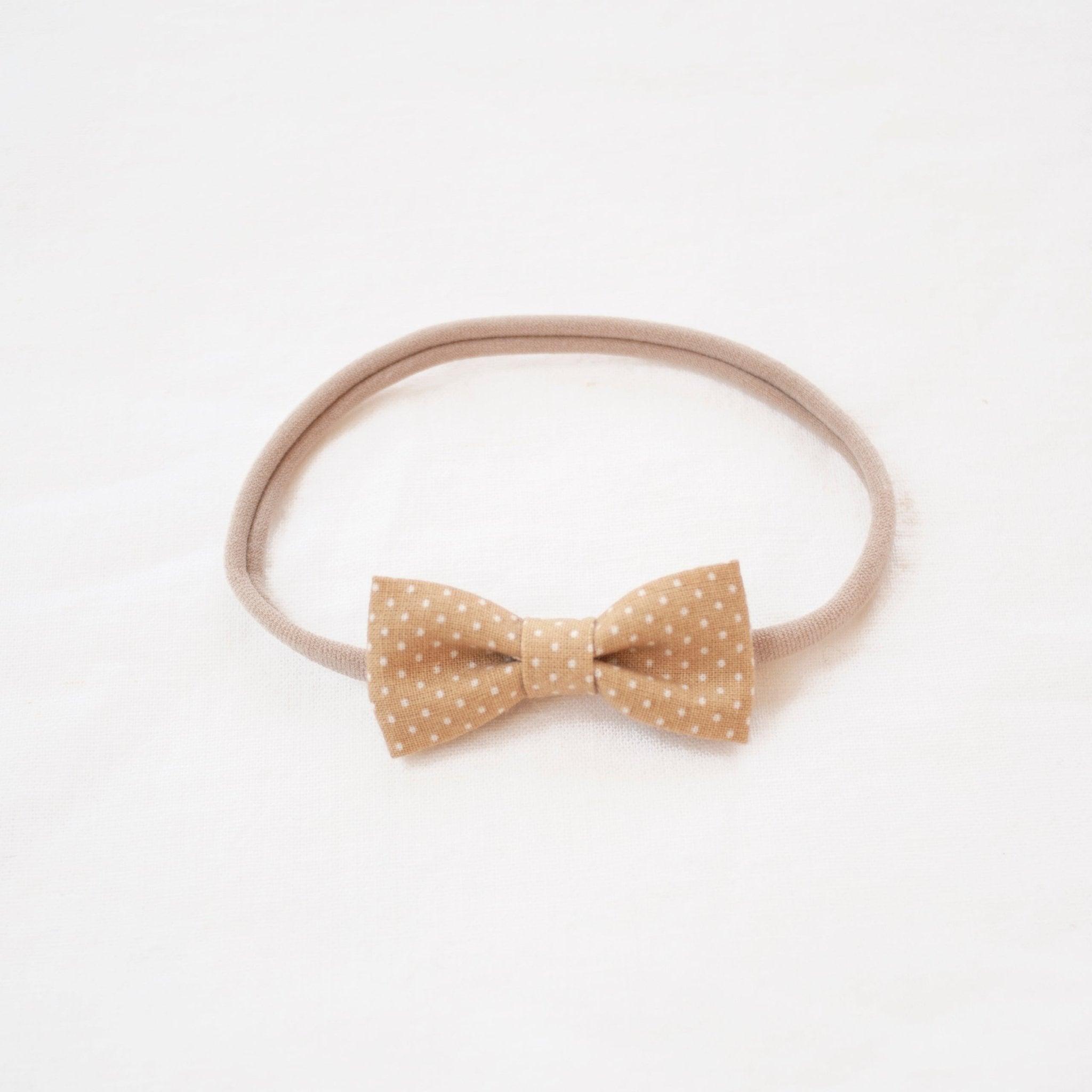 Autumn Polka Dot | Mini Bow