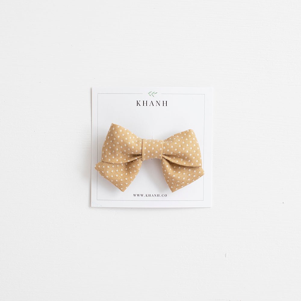 Autumn Polka Dot | Petite Sailor Bow