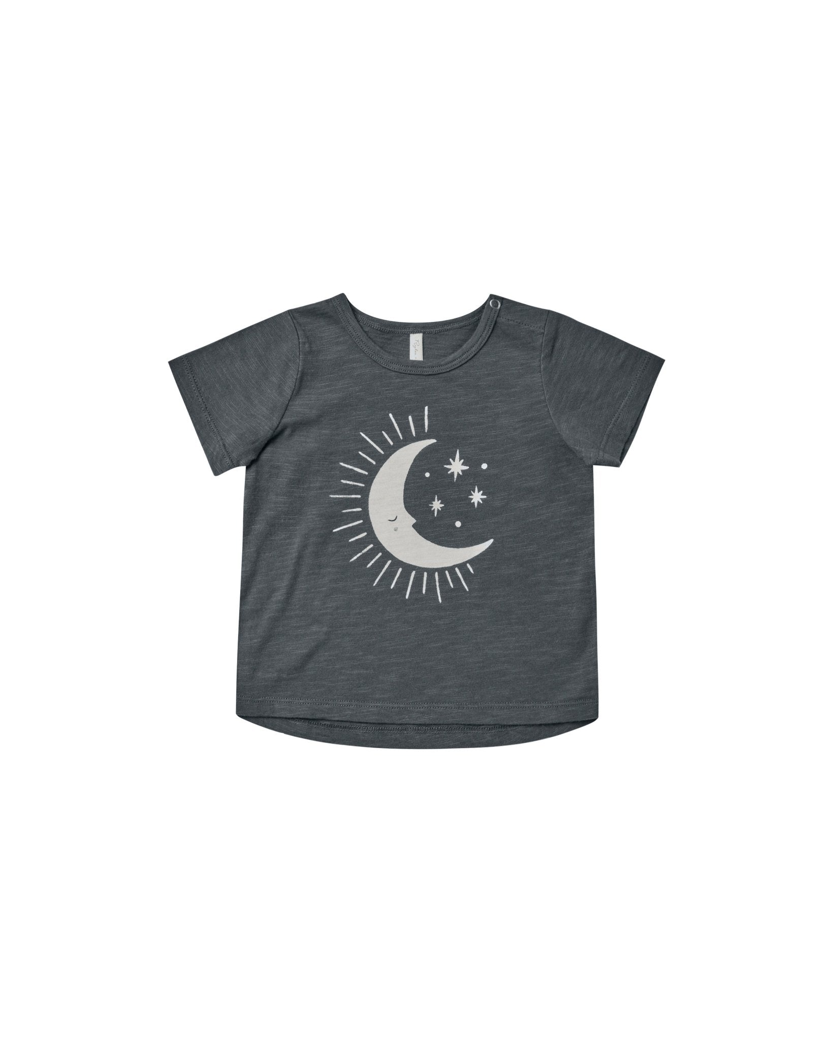 Basic Tee || Mr. Moon - LAST ONE 12/18M