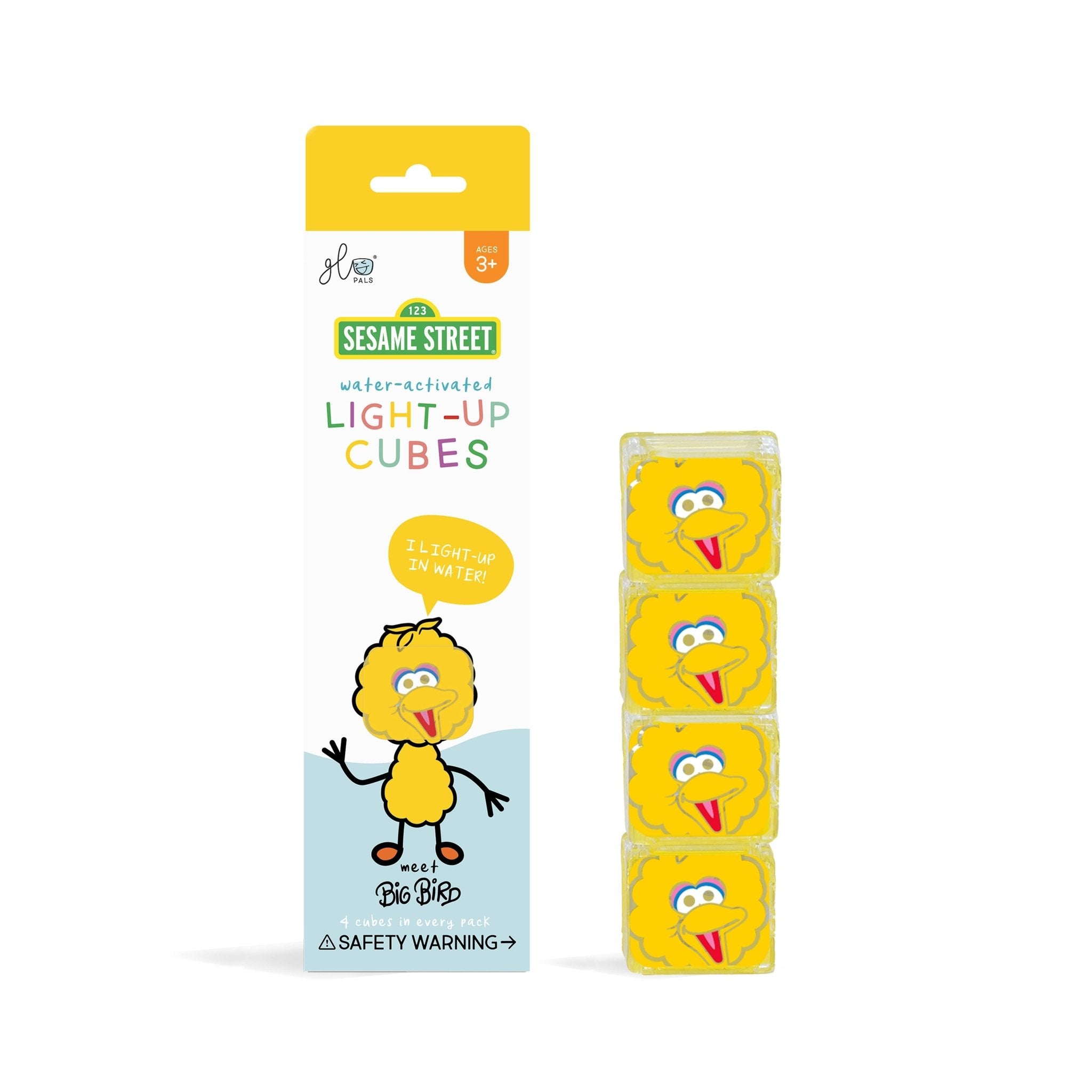 Big Bird - Sesame Street Light - Up Cubes