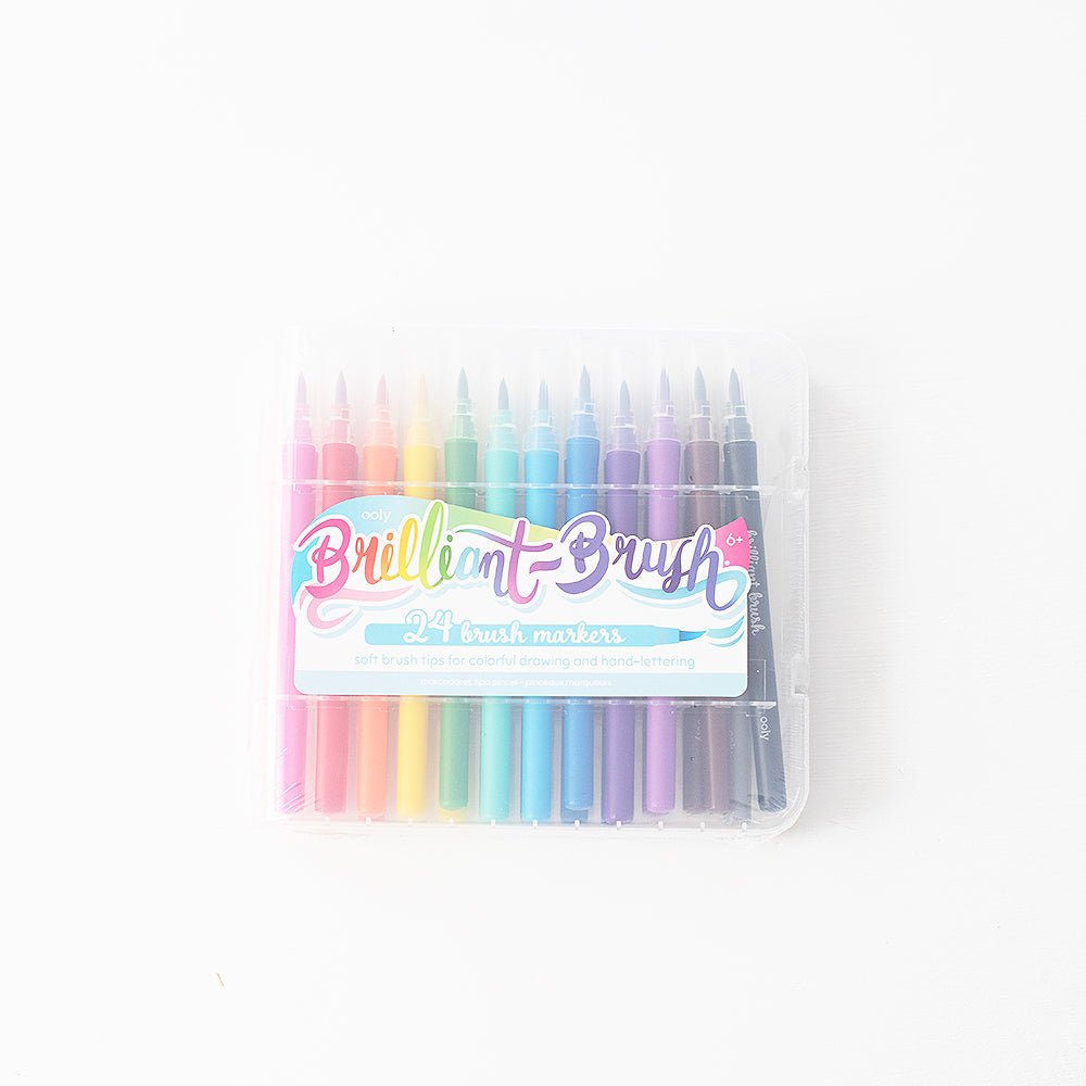 Brilliant Brush Markers