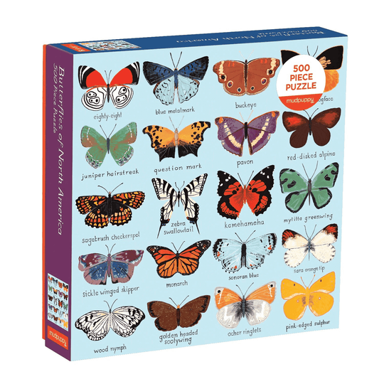 Butterflies Of North America 500 Piece Family Puzzle