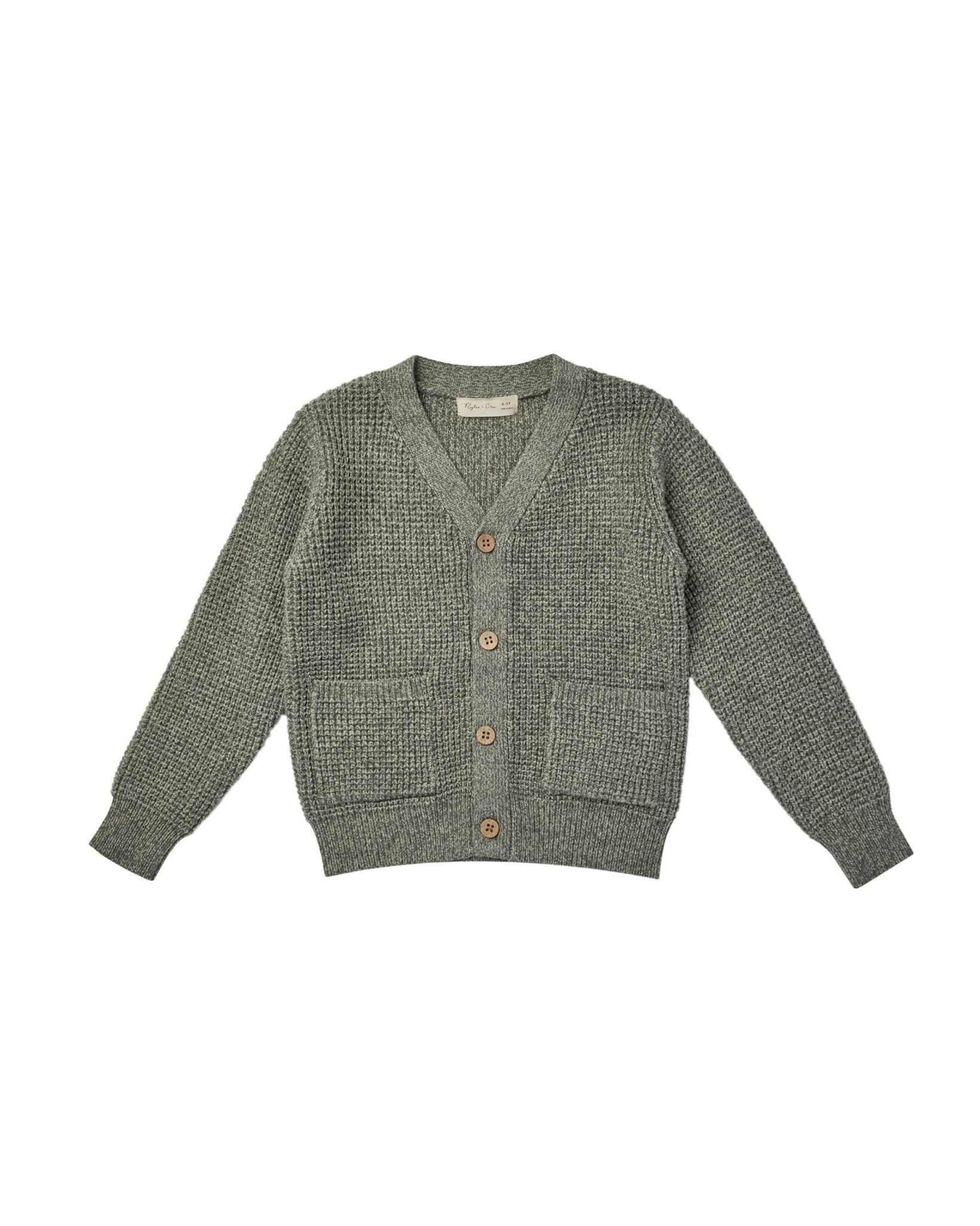 Button Cardigan || Marine - LAST ONE 12/18M