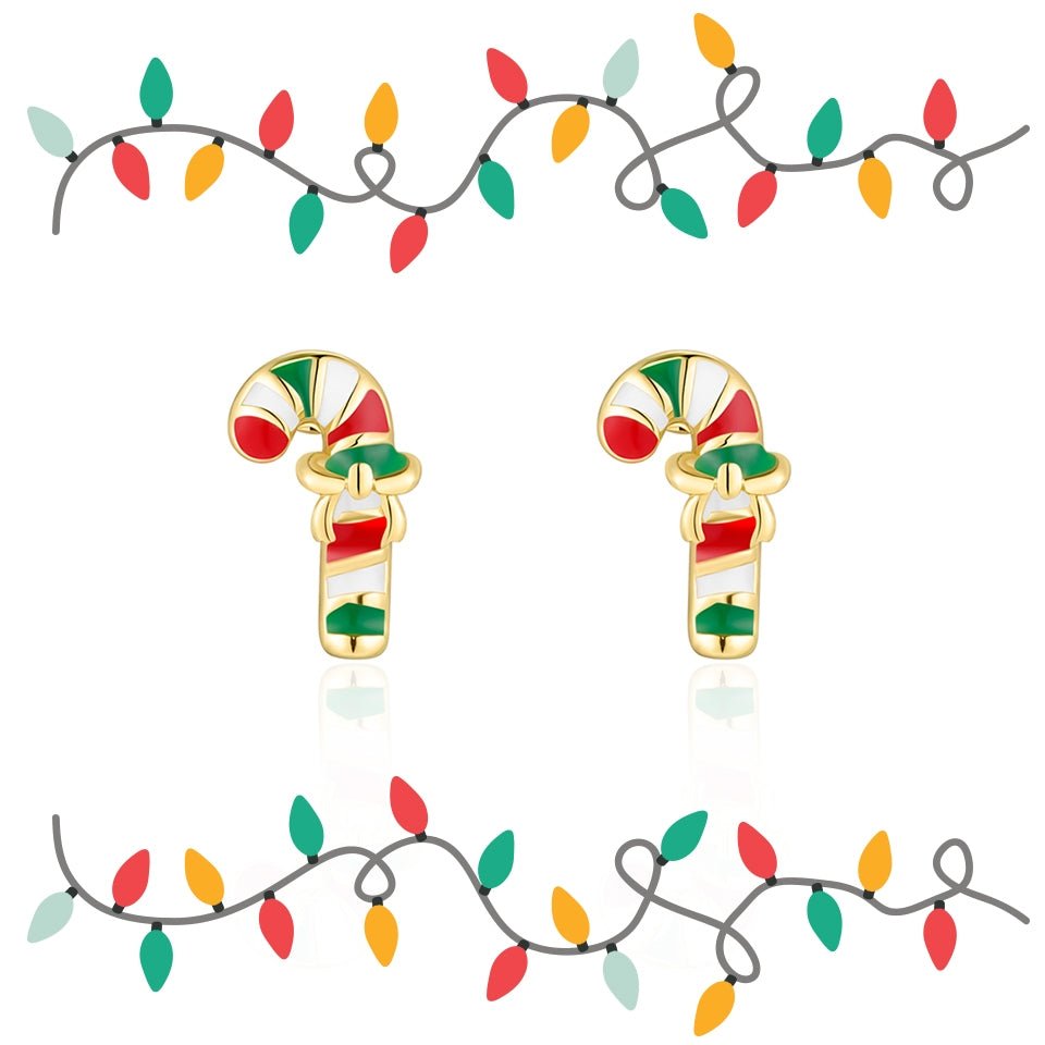 Candy Cane Delight (Studs)