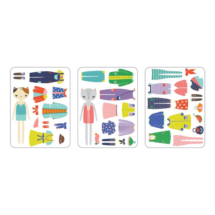 Cat Fashion Magnetic Dress - up