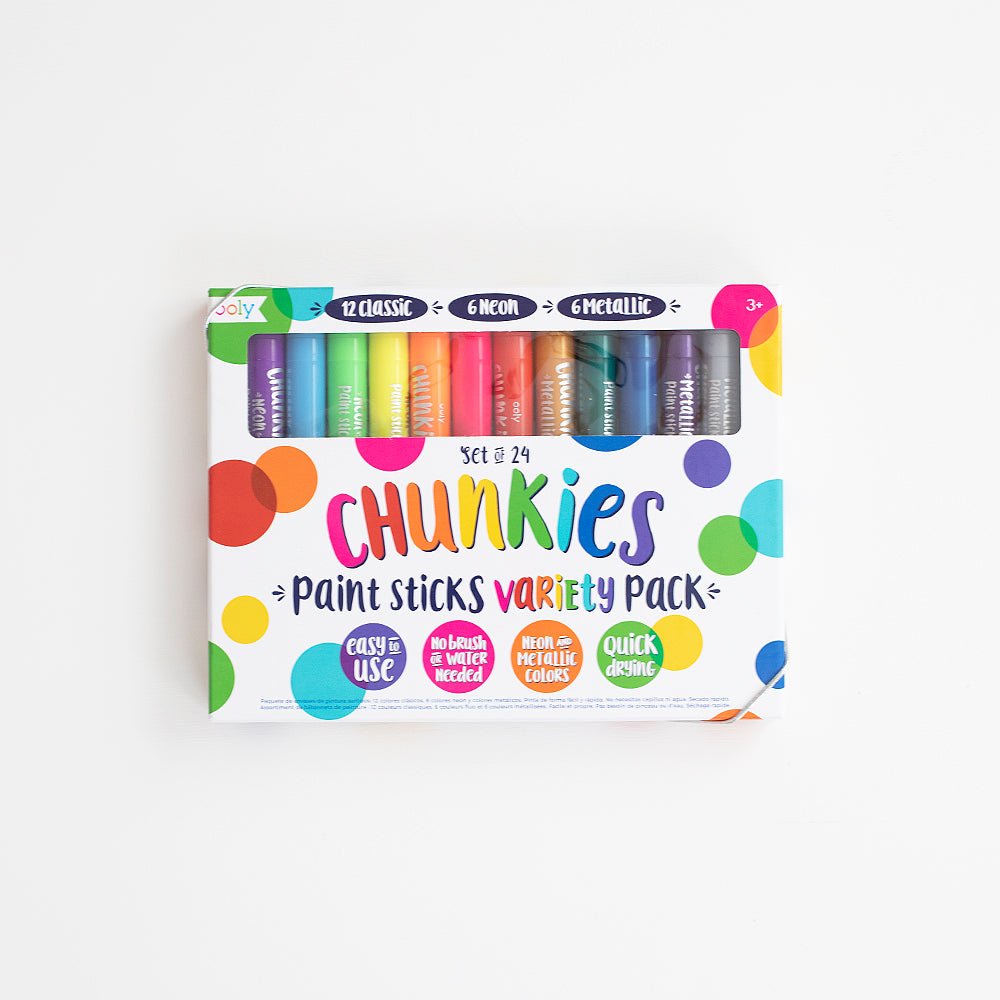 Chunkies Paint Sticks Variety Pack - Set of 24