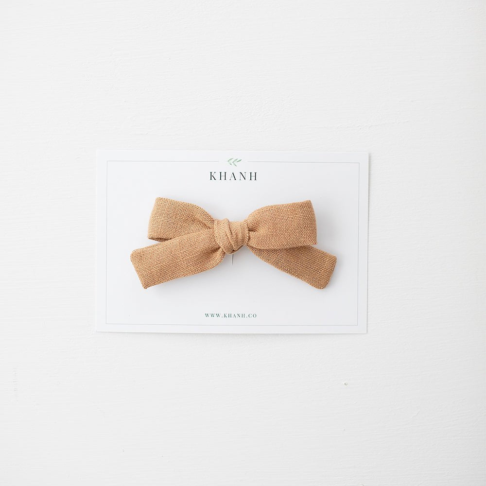Clay | Medium Hand - Tied Bow - Khanh