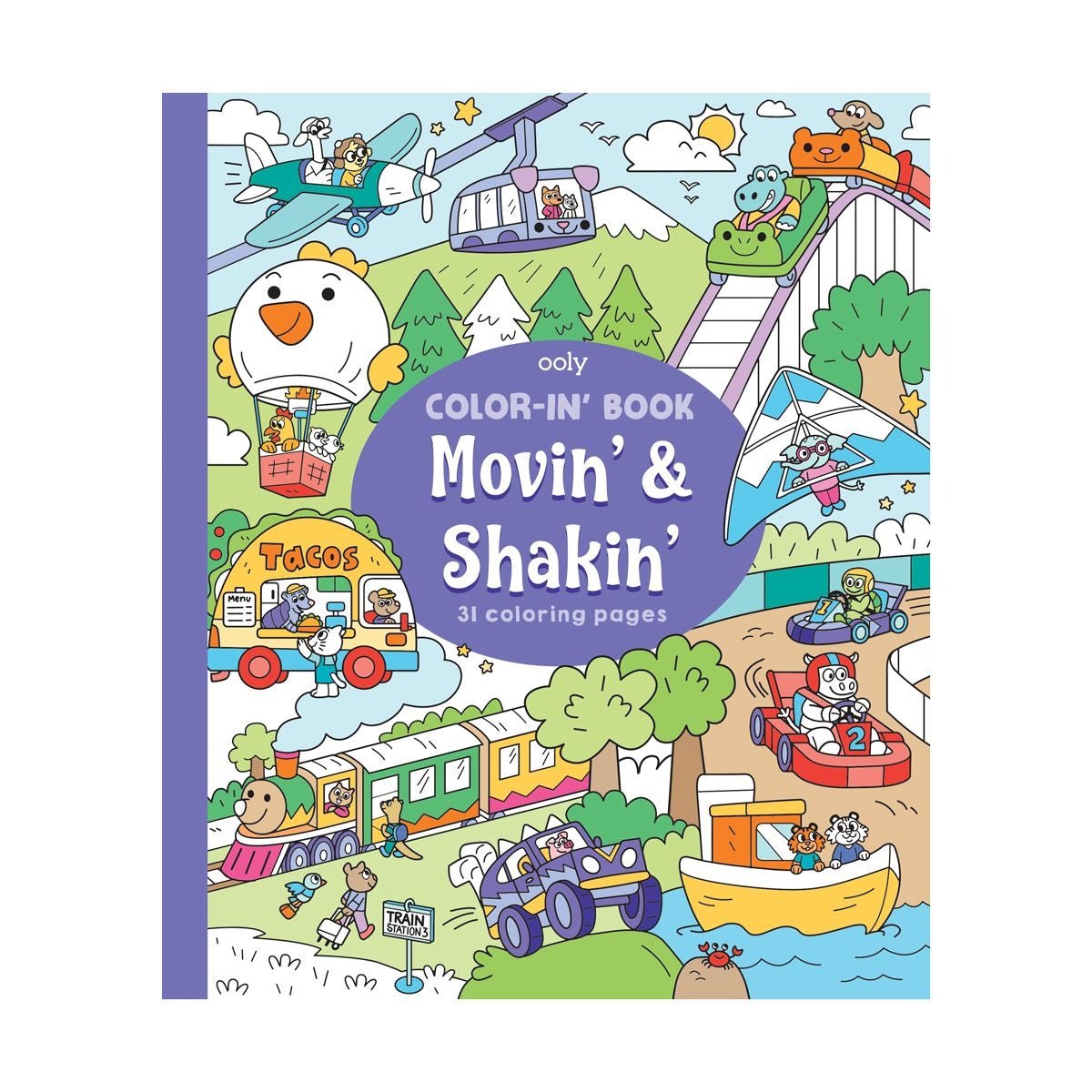 Color - In' Book: Movin' & Shakin'
