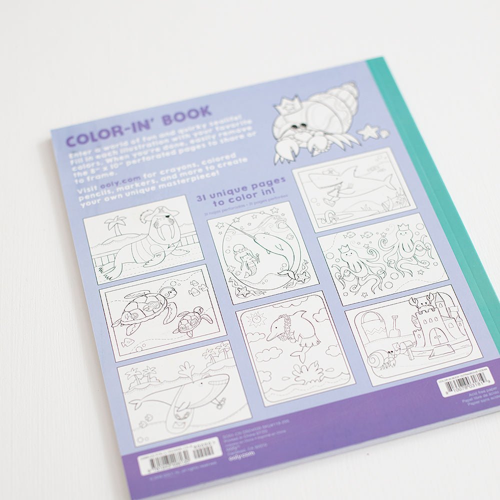 Color - in' Book: Outrageous Ocean