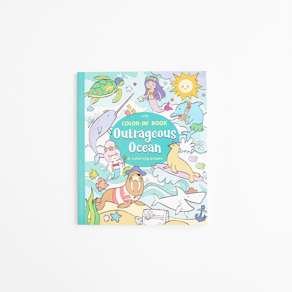 Color - in' Book: Outrageous Ocean