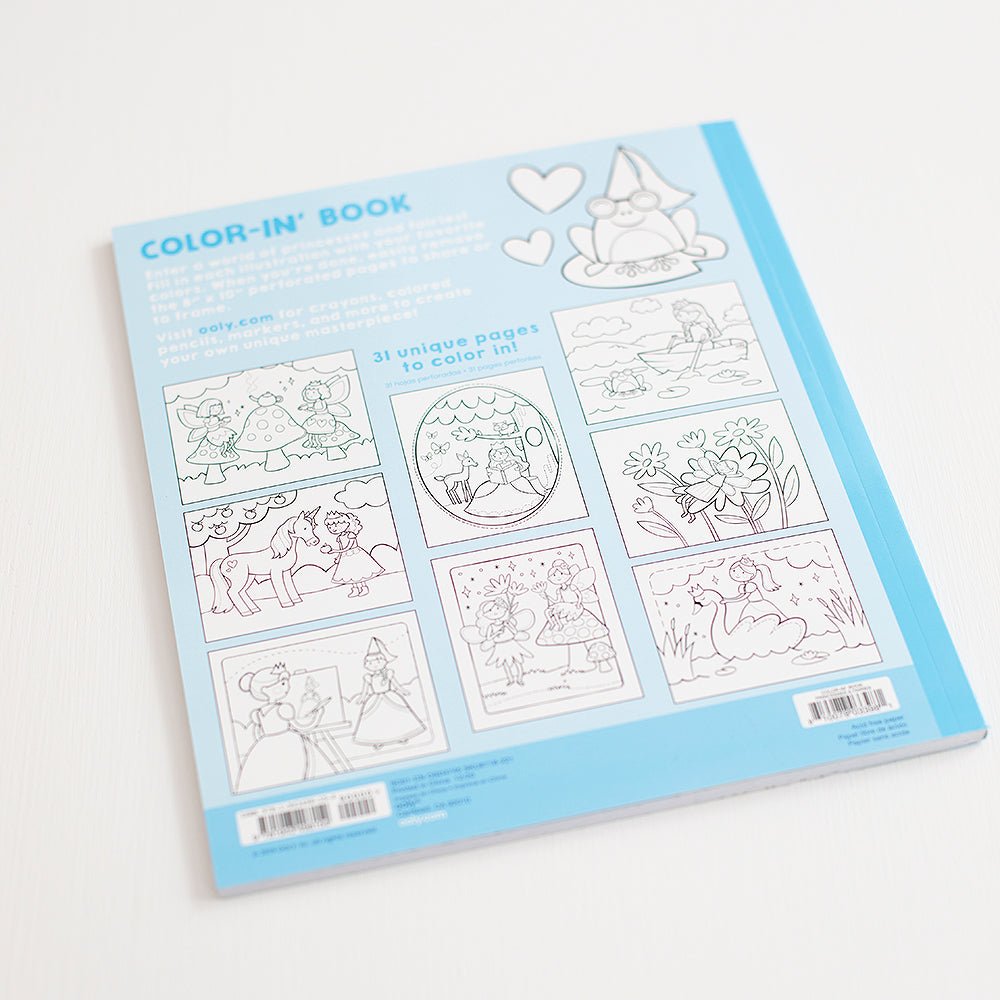 Color - in' Book - Princesses & Fairies