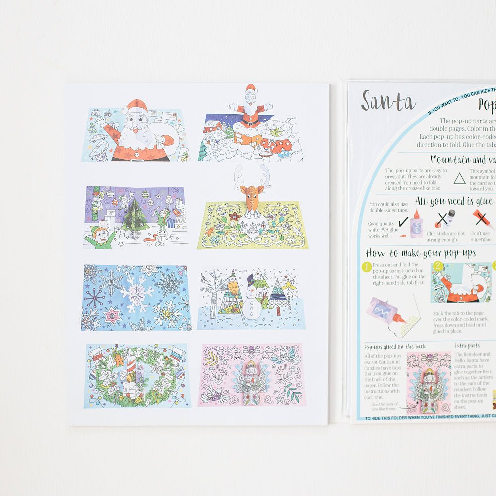 Color & Pop - up Christmas