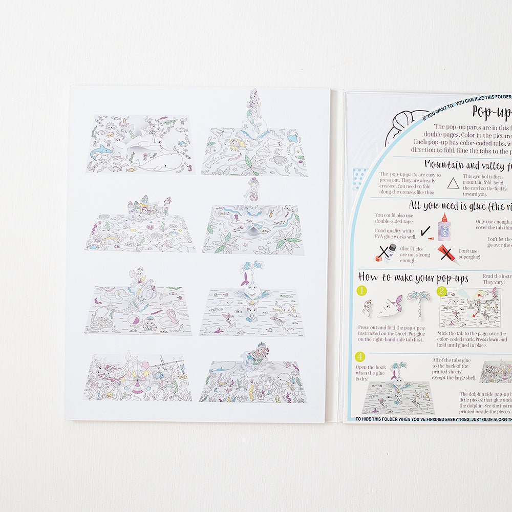 Color & Pop - up Mermaids