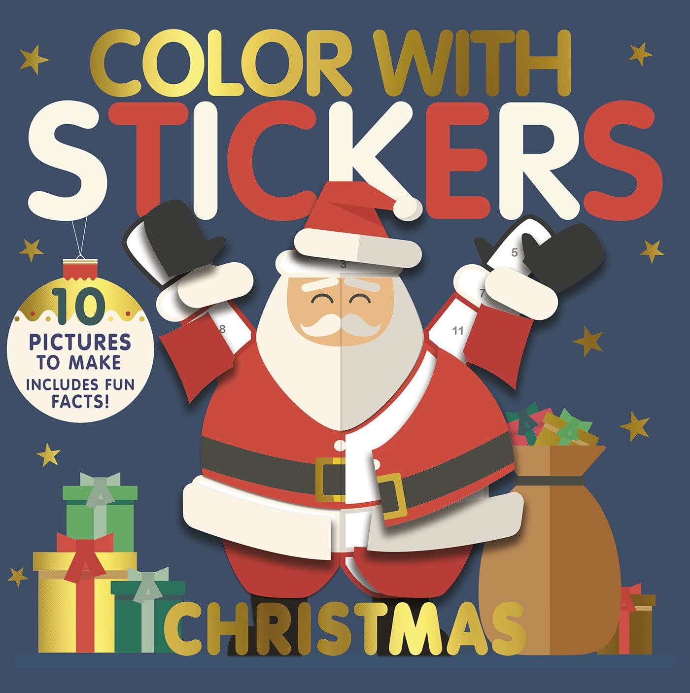 Color with Stickers: Christmas - Khanh