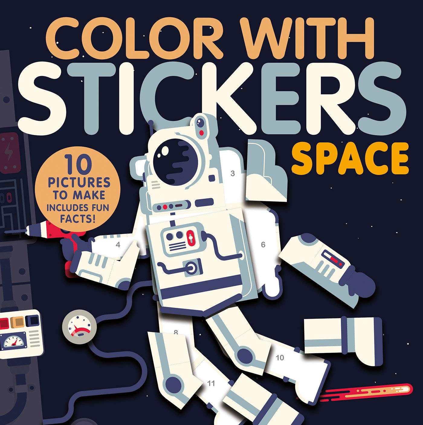 Color with Stickers: Space - Khanh