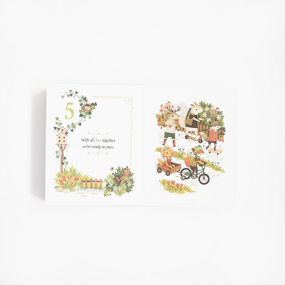 Counting with Barefoot Critters | Board Book - Khanh