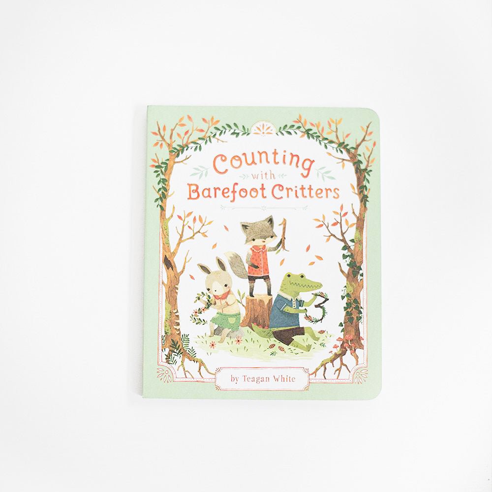 Counting with Barefoot Critters | Board Book - Khanh