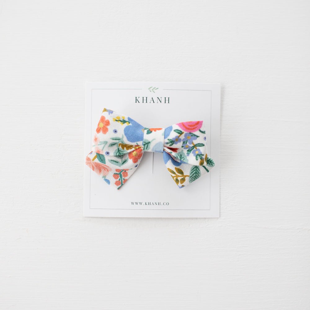 Cream Wild Rose | Petite Sailor Bow