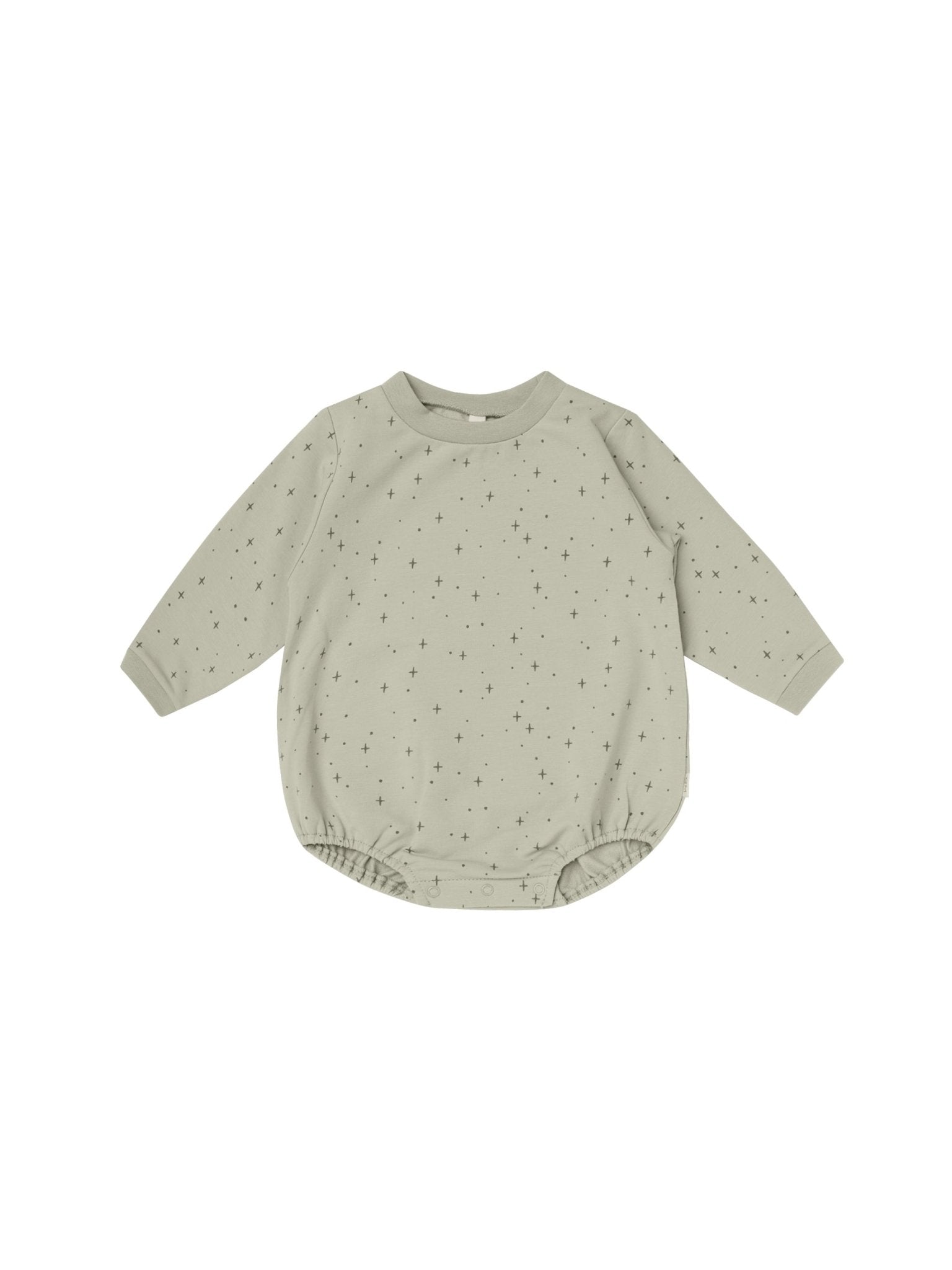 CREWNECK BUBBLE ROMPER | TWINKLE - LAST ONE 18/24M