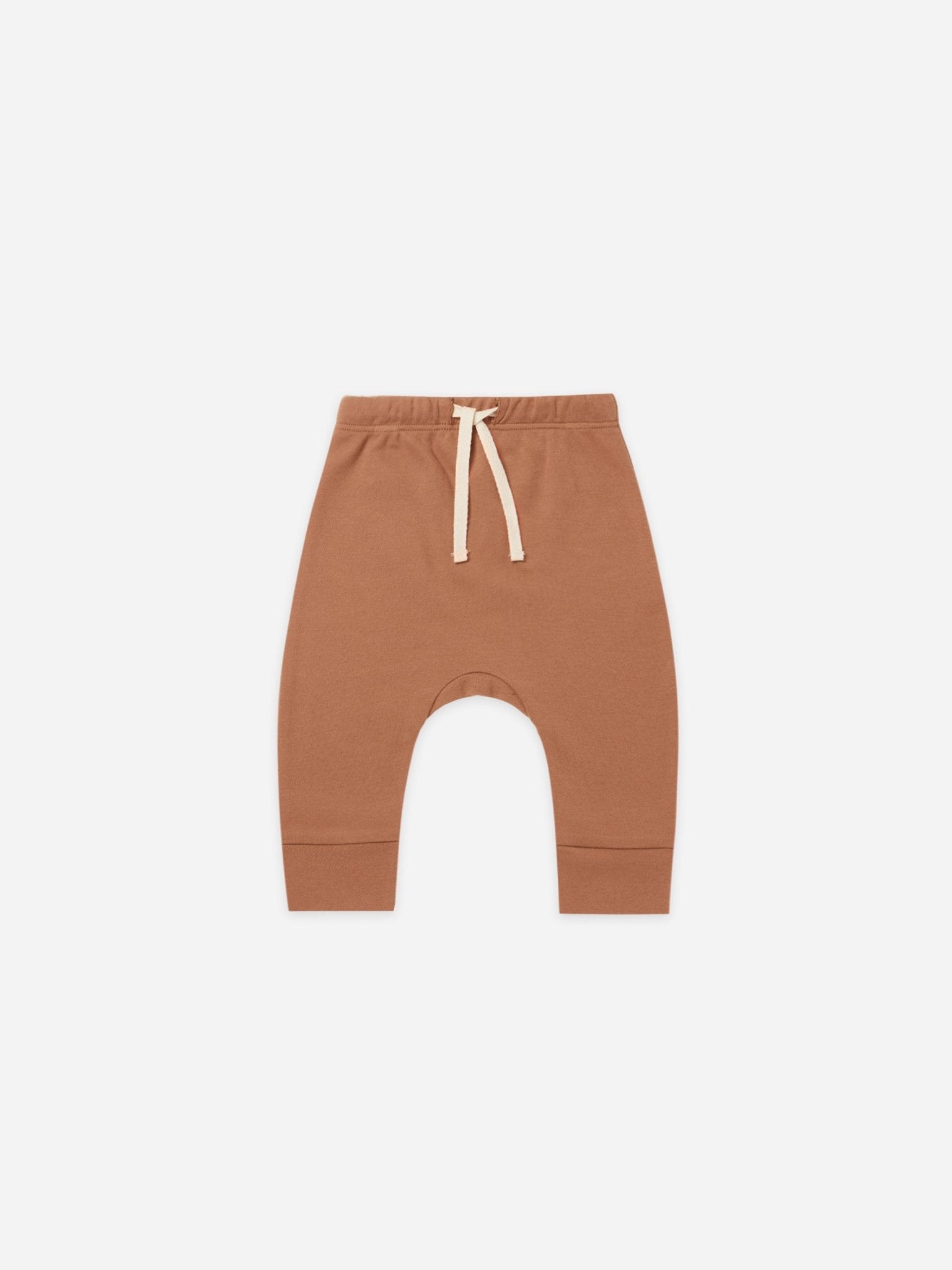 DRAWSTRING PANT | AMBER - LAST ONE 3/6M