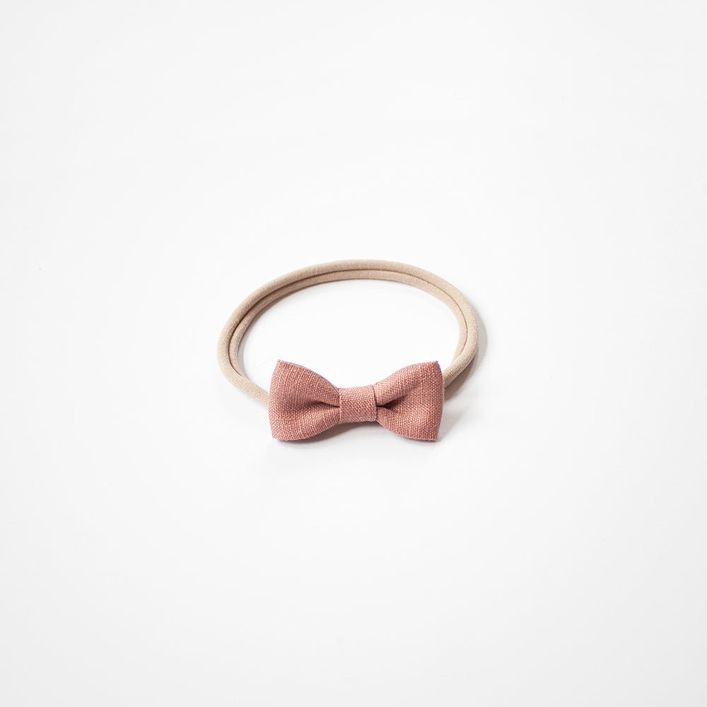 Dusty Rose | Mini Bow