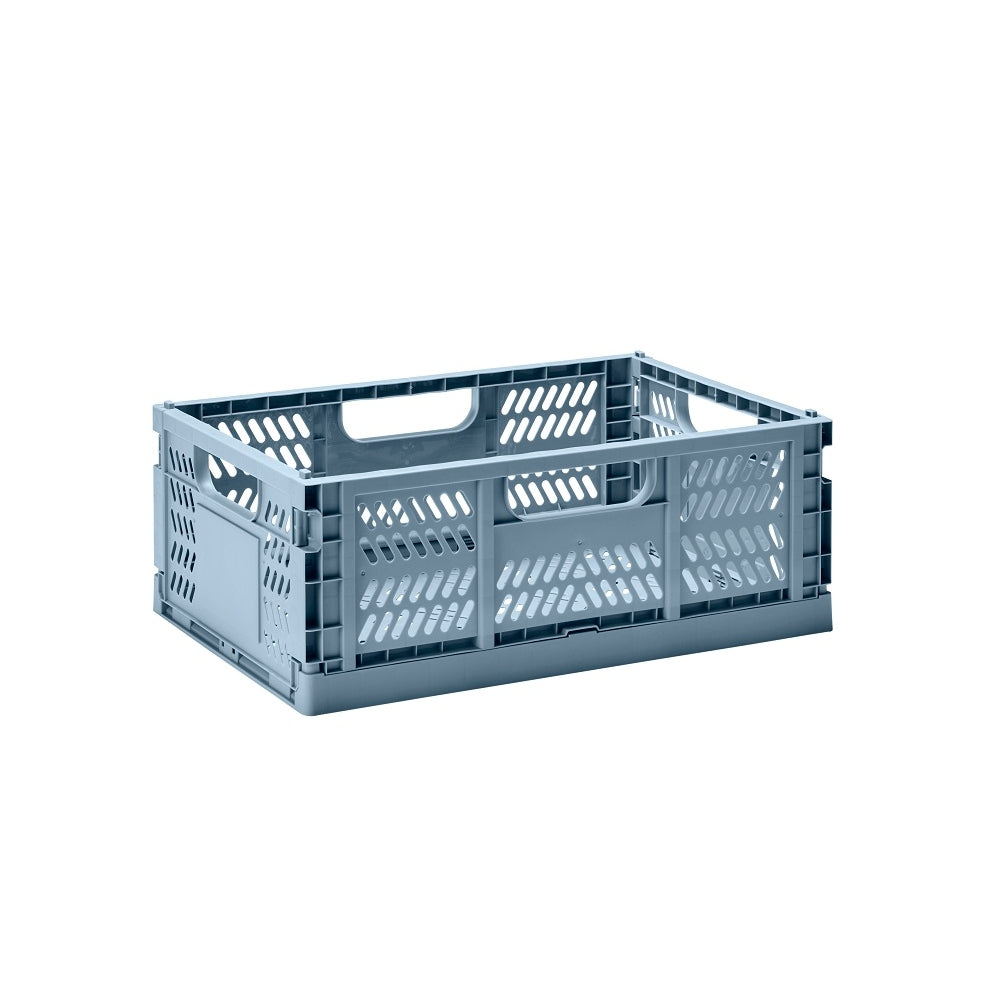 Modern Folding Crate | Blue (Large)