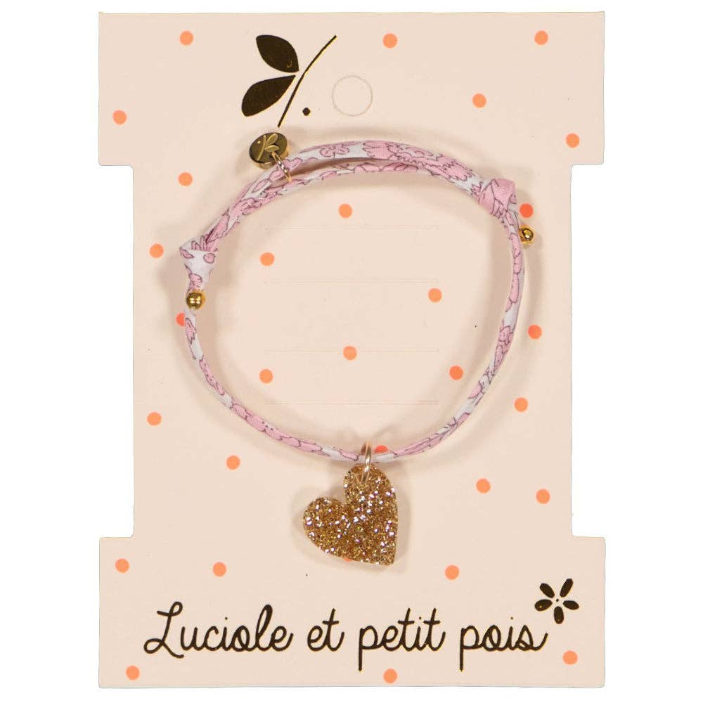 Luciole et Petit Pois - Bracelet Liberty - D'anjo Cost rose