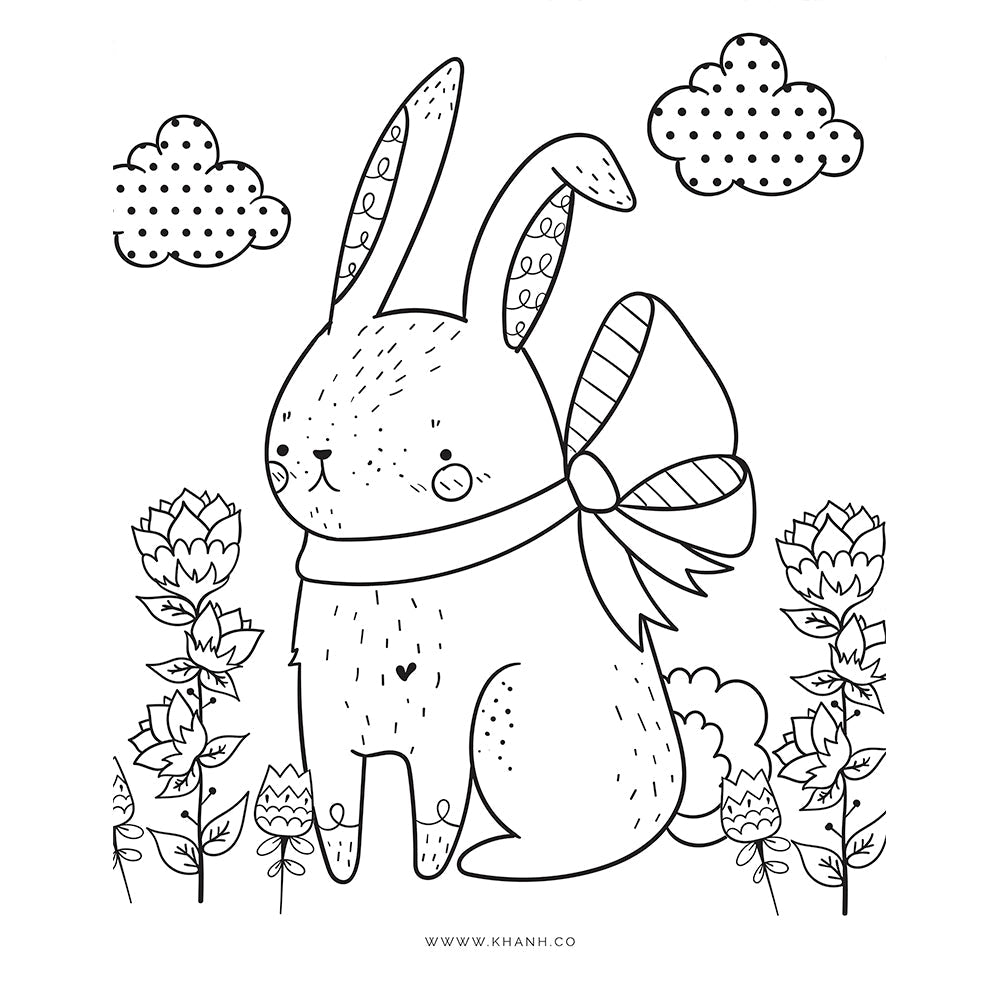 Easter Coloring Pages - Khanh