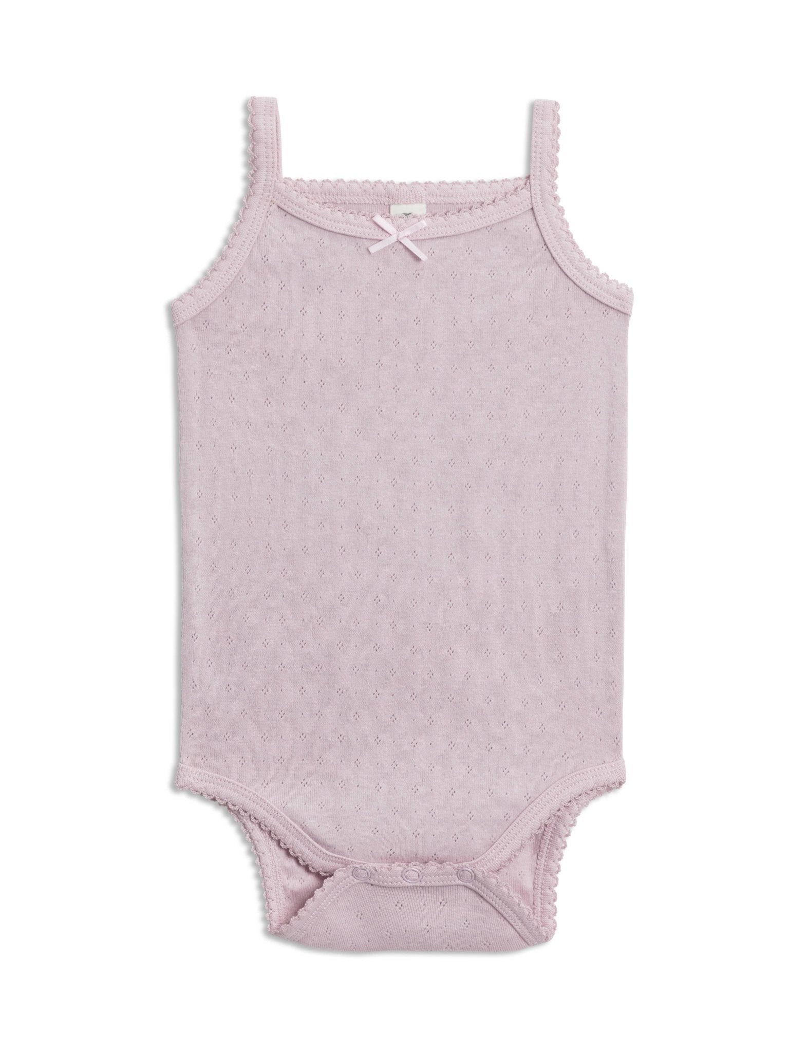 Eva Pointelle Tank Bodysuit | Wisteria - LAST ONE 18/24M