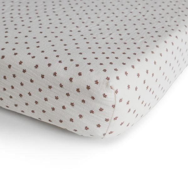 Extra Soft Muslin Crib Sheet | Bloom