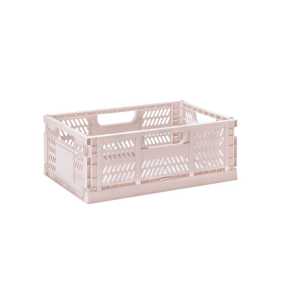 Modern Folding Crate | Pink (Large)