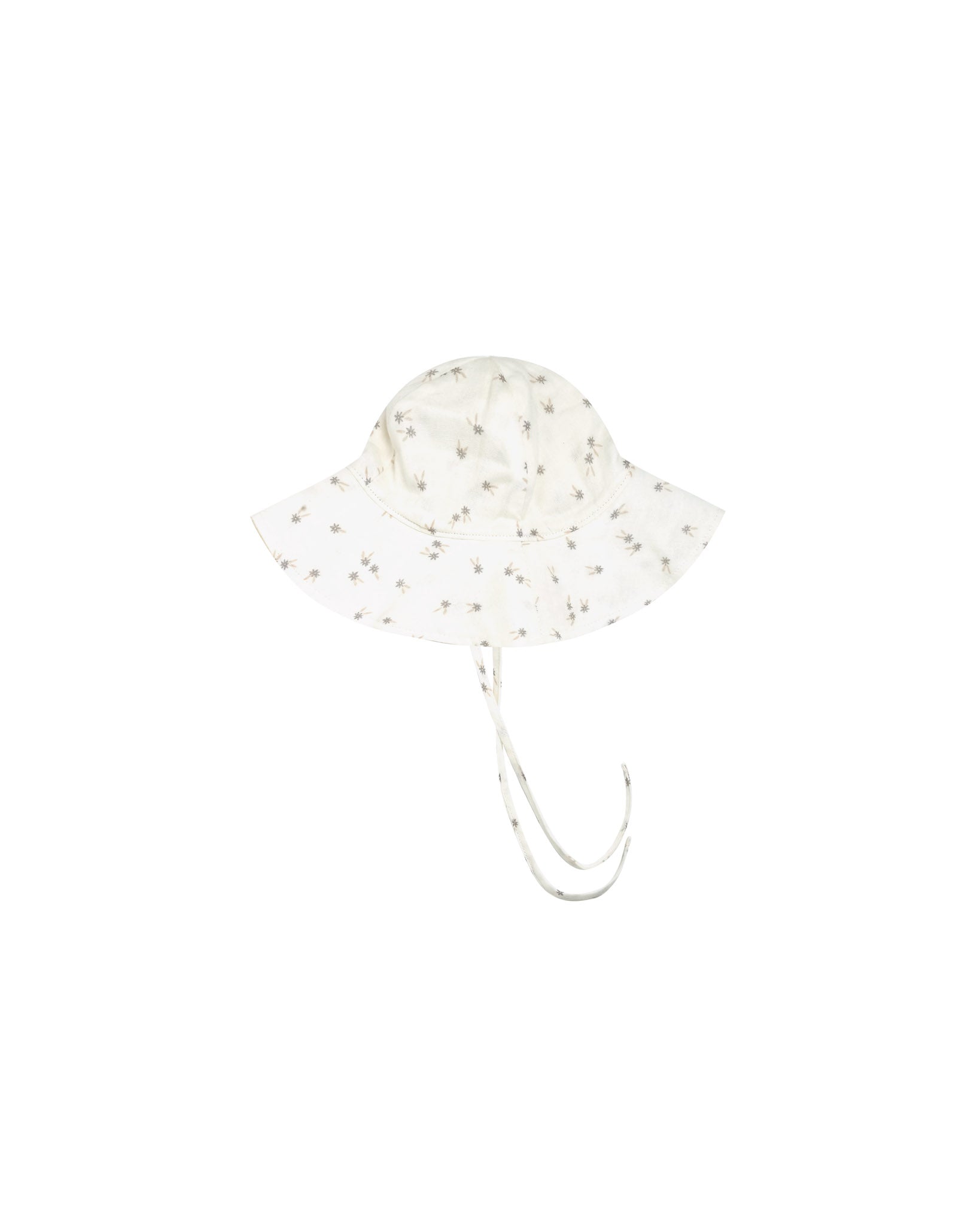 Floppy Sun Hat || Blue Daisy - LAST ONE 6/12M