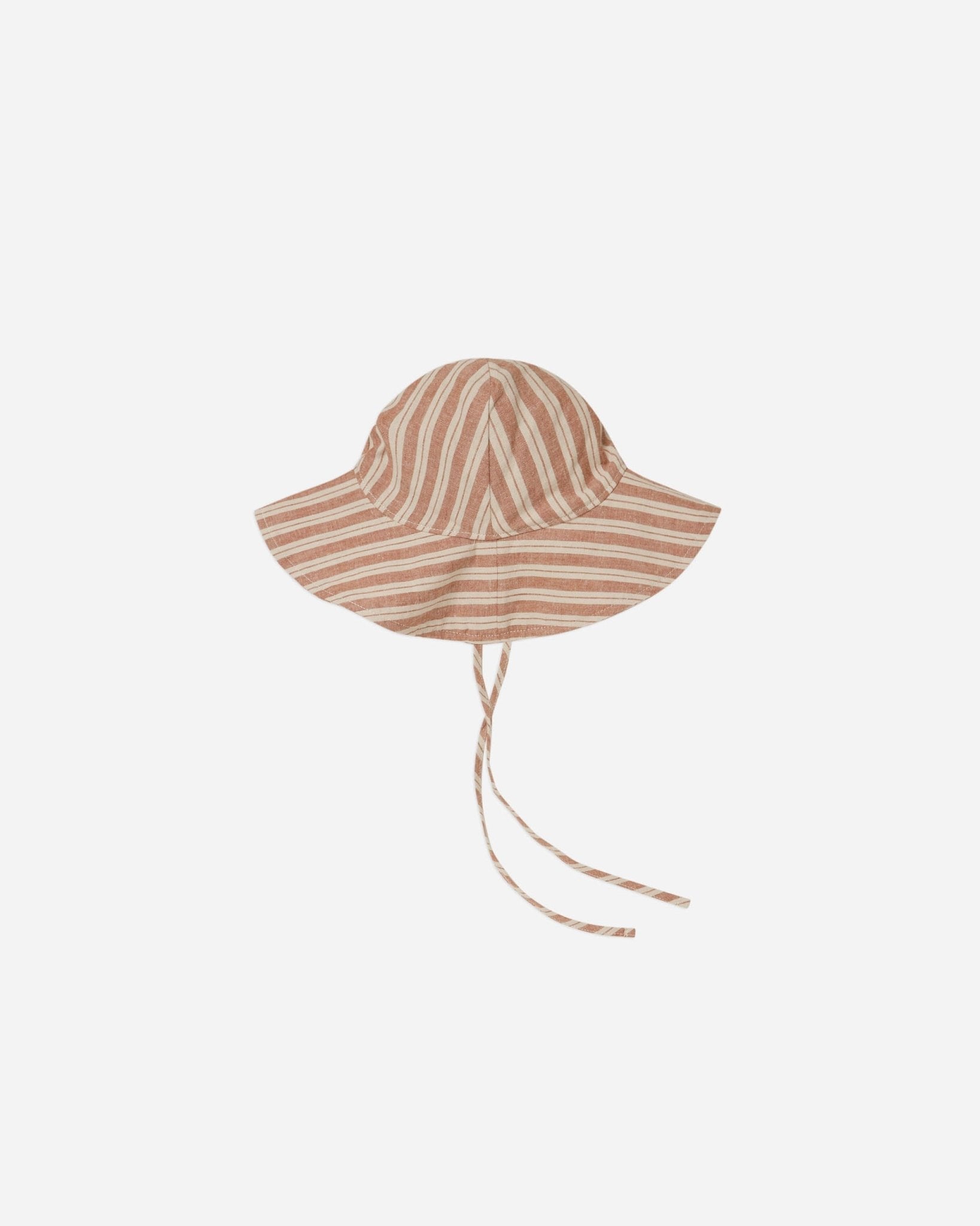 Floppy Sun Hat || Stone Stripe - LAST ONE 6 - 12M