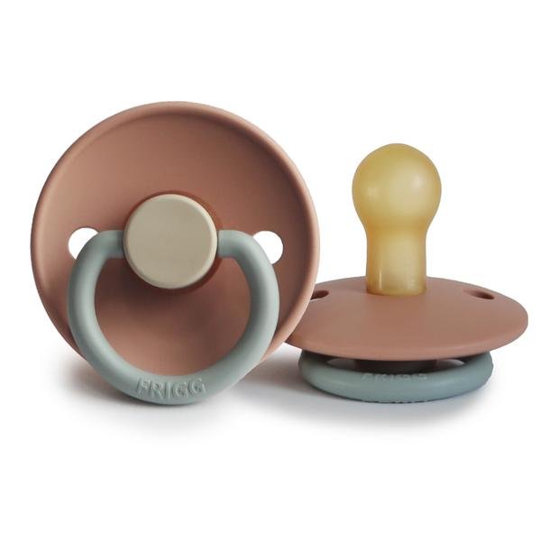 FRIGG Natural Rubber Pacifier | Colorblock (Queen) - Khanh