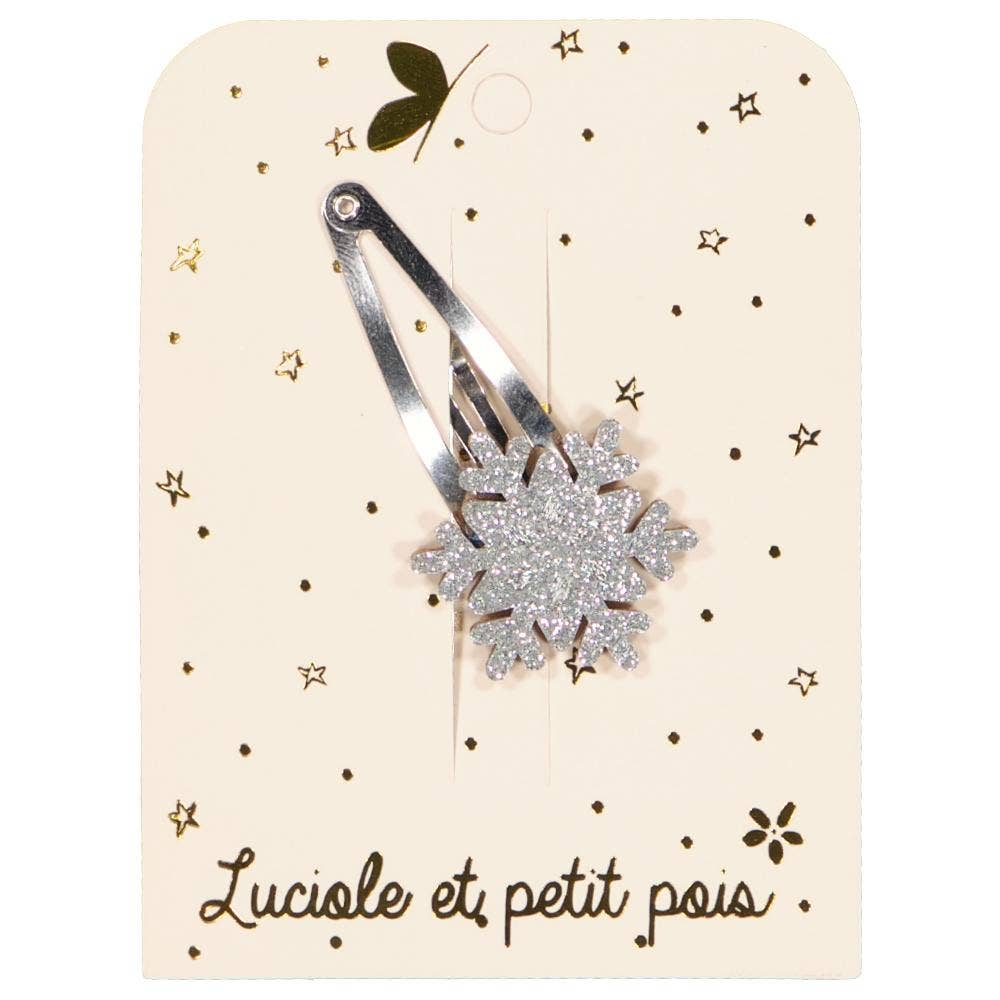 Glitter Silver Snowflake