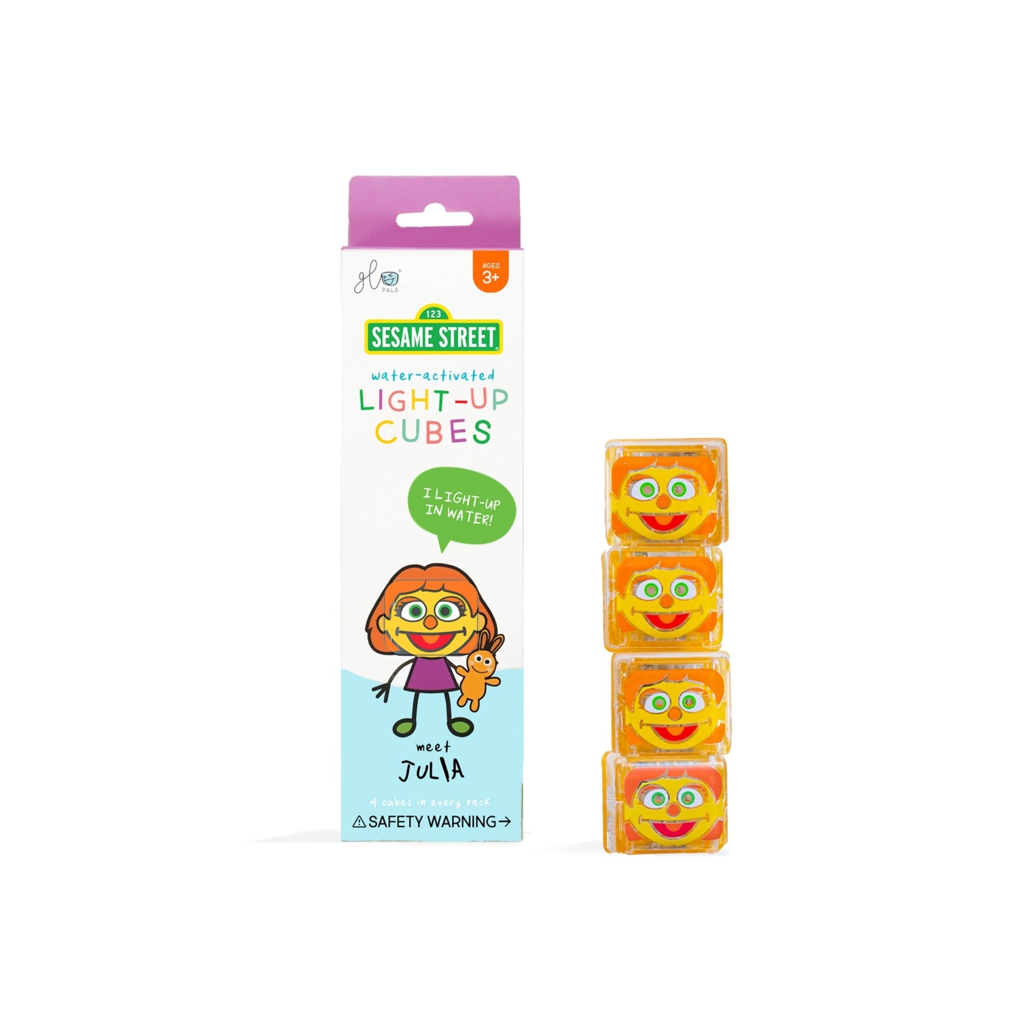 Glo Pals - Julia - Sesame Street Light - Up Cubes